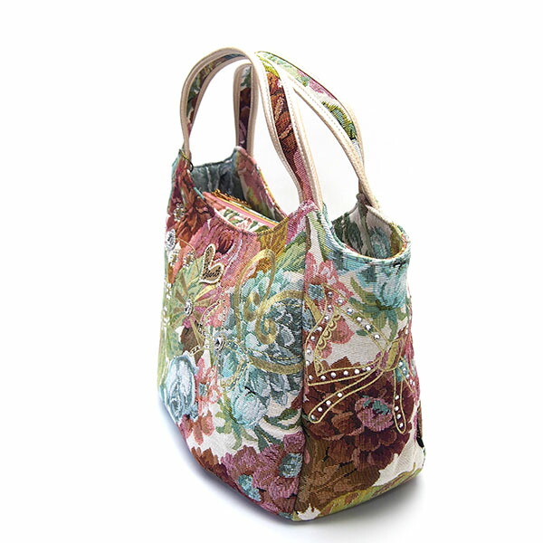 シンクビー バッグ ハンドバッグ Think Bee リボンズ ゴブラン A004324