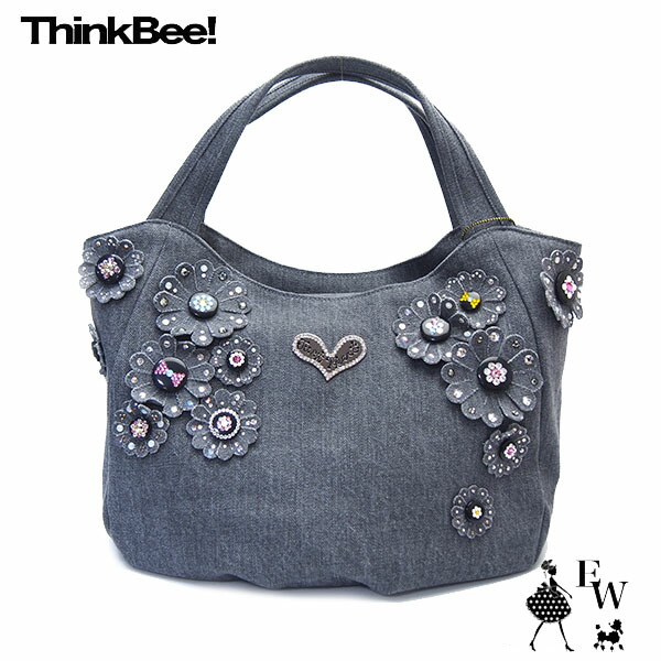シンクビー バッグ Think Bee マルガリータ バッグ グレー A000197