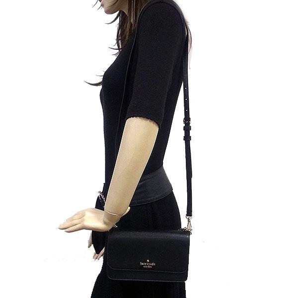 ケイトスペード バッグ kate spade アウトレット ショルダーバッグ KC586 001 ブラック  レディース ブランド 誕生日 ギフト プレゼントにも レディース mk_4