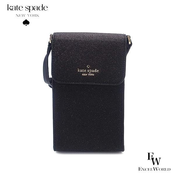 ケイトスペード バッグ KATESPADE アウトレット ショルダーバッグ KE452 001 グリッター ラメ ブラック エクセルワールド  レディース ブランド mk