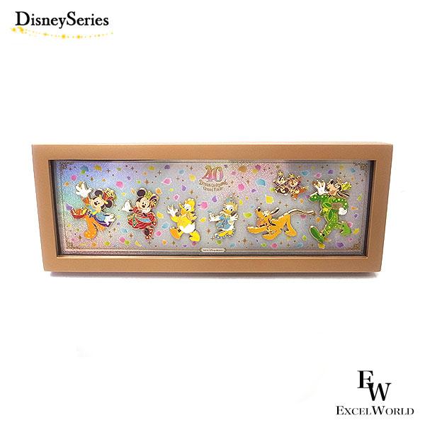 ミッキー＆ミニー ピンバッジ7個フレーム付き 40周年グランドフィナーレ ピンバッジ ディズニーリゾート限定グッズの通販は