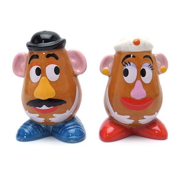 ミスターポテトヘッド ミセスポテトヘッド ソルト＆ペッパー入れ 塩胡椒 キッチングッズ ディズニーリゾート限定 ok