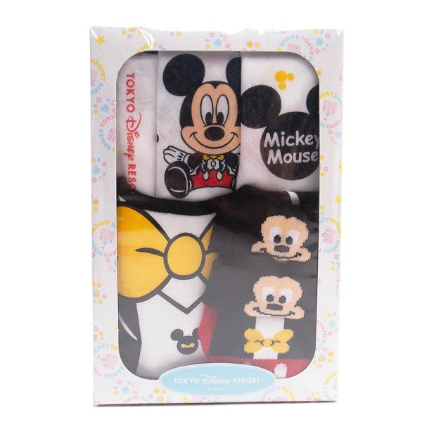 ミッキー ベビー ギフトセット スタイ ソックス ガーゼ ハンカチ ディズニー リゾート限定 エクセルワールド プレゼントにも