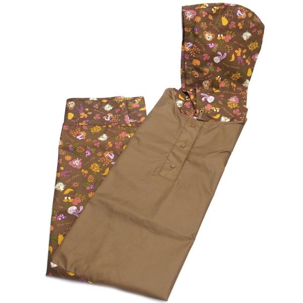 ダッフィー＆フレンズ 秋のぼうけん レインポンチョ カッパ レイン