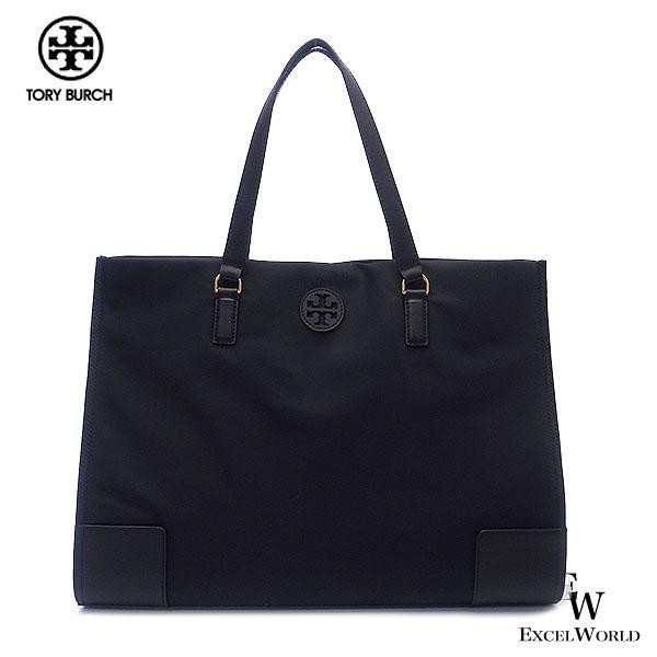 トリーバーチ バッグ アウトレット トートバッグ 軽いナイロン素材 136144 001 TORY BURCH レディース ブラック プレゼントにもの通販は