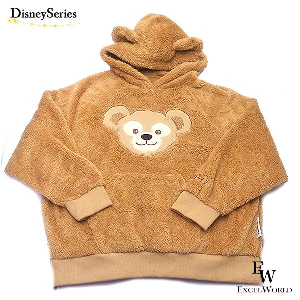 ダッフィー ふわもこパーカー Lサイズ 2024年秋冬のおすすめグッズ   ディズニーシー限定 ダッフィーグッズ