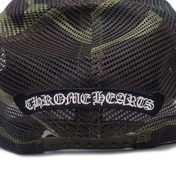 CHROME HEARTS カモフラ迷彩トラッカーキャップ クロムハーツ 帽子 CHROME HEARTS トラッカーキャップ