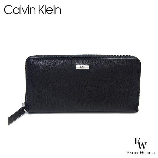 カルバンクライン 財布 Calvin Klein 長財布 ラウンドファスナー 小銭入れ付き 31CK190008 ボックス付き レザー ブラック メンズ ブランド プレゼントにもの通販は 8,468円
