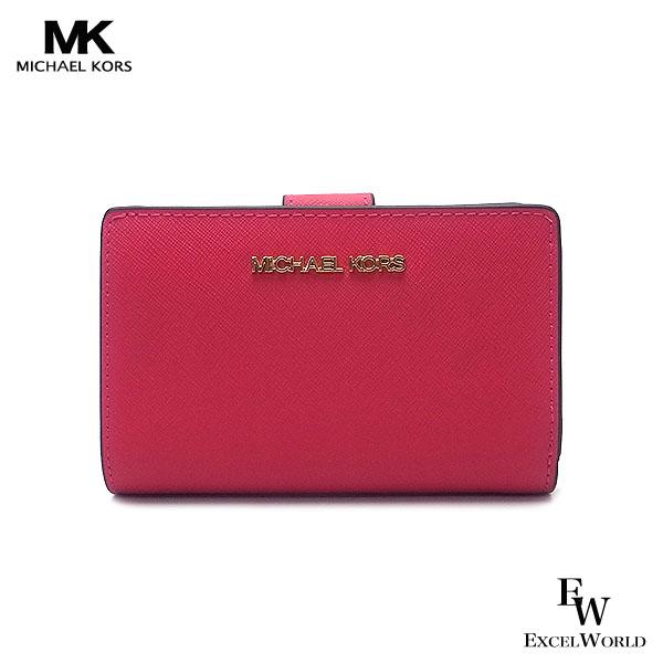 マイケルコース 財布 アウトレット 二つ折り財布 MICHAEL KORS L字ファスナー二つ折り財布 35F7GTVF2L ピンク プレゼントにも ウォレットの通販はその他財布