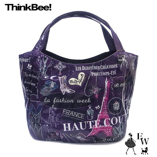 シンクビー バッグ Think Bee A000145 撥水 トート ビーハイヴ パリスモード バッグ エクセルワールド  誕生日 ギフト プレゼントにも レディース ブランド mk