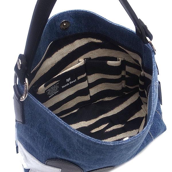 シンクビー バッグ Think Bee ショルダーバッグ 2WAY スプマンテブルー