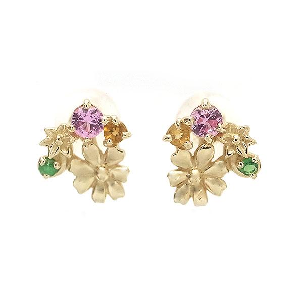 ラプンツェル ピアス ディズニープリンセス  K10 イエローゴールド  両耳用 FPRDS20026 プレゼントにも ブランド おしゃれ アクセサリー TP15の通販は