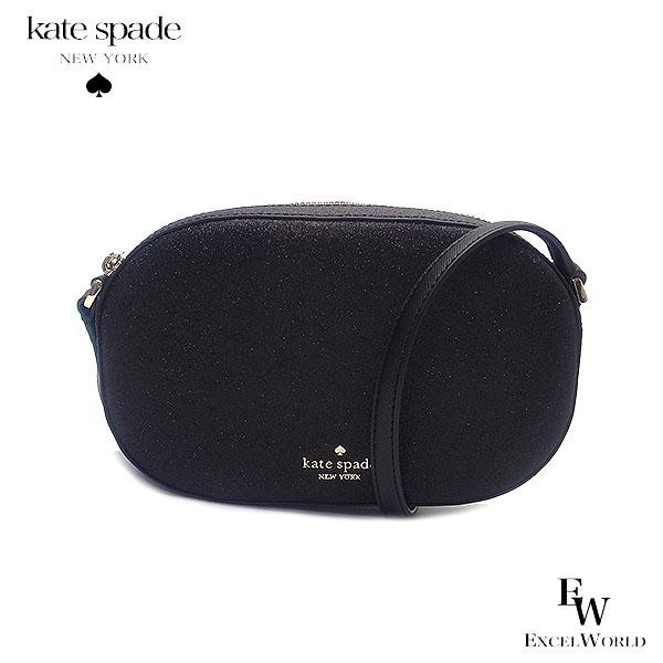 ケイトスペード バッグ KATESPADE アウトレット ショルダーバッグ KE459 001 グリッター ラメ ブラック エクセルワールド レディース ブランド