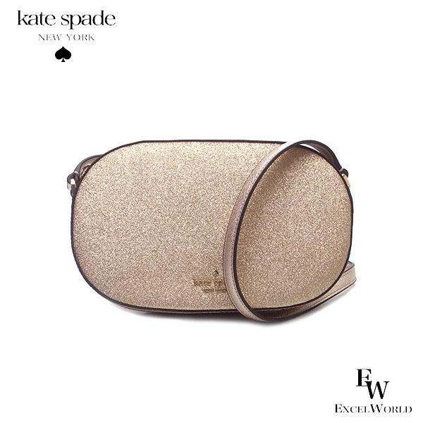 ケイトスペード バッグ KATESPADE アウトレット ショルダーバッグ KE459 700 グリッター ラメ ゴールド エクセルワールド  レディース ブランド mk