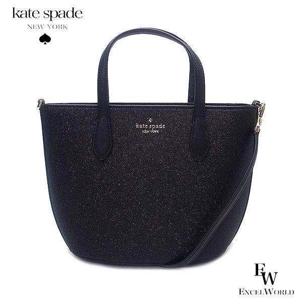 ケイトスペード バッグ KATESPADE アウトレット ショルダーバッグ ハンドバッグ 2WAY KE460 001 グリッター ラメ ブラック  レディース ブランド mk