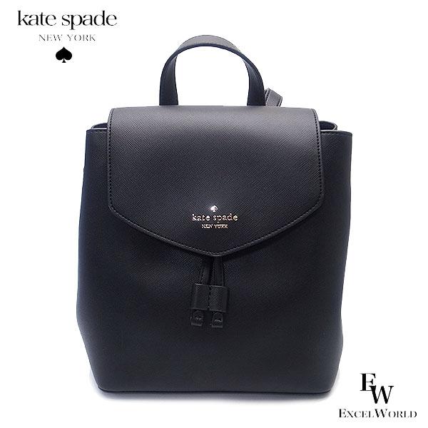 ケイトスペード リュック kate space アウトレット かわいい小さめバックパック KE895 001 レザー ブラック エクセルワールド レディース ブランドの通販は 18,352円