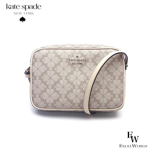 ケイトスペード バッグ KATESPADE アウトレット ショルダーバッグ KG489 250 スペードフラワー PVC ベージュマルチ  レディース ブランド mk