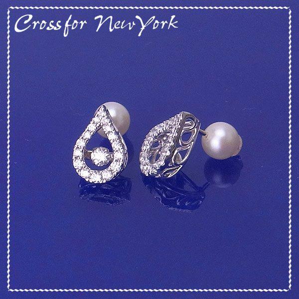 Cross For New York クロスフォー ニューヨーク Dancing Stone スウィングピアス NYE-106 アクセサリー