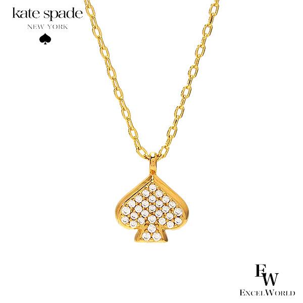 ケイトスペード ネックレス kate spade アウトレット パヴェハート アクセサリー O0RU3124 921 ゴールド レディース ブランド プレゼント mk
