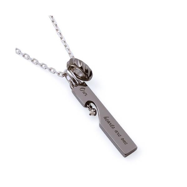 THE KISS ダイヤモンド ハワイアン シルバーネックレス THE KISS ザ