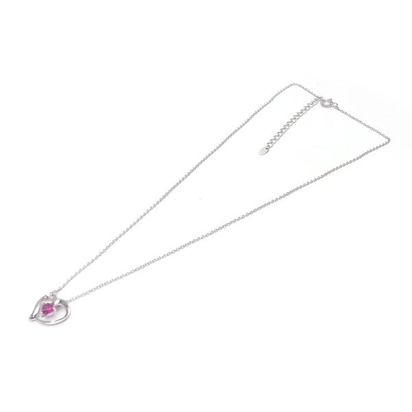 ピンキー＆ダイアン ネックレス Pinky＆Dianne シルバー ロジウムコーティング VPCPD 51638 ペンダント Airy Heart 〜エアリーハート〜