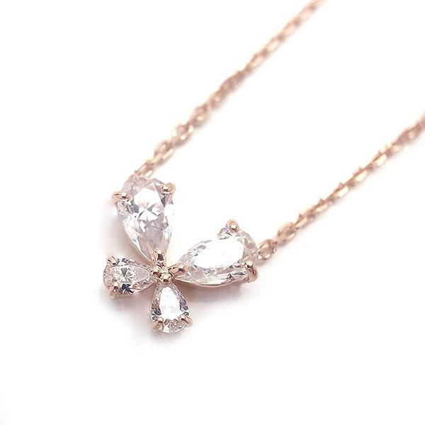 ピンキー＆ダイアン ネックレス Pinky＆Dianne シルバー ピンクゴールドコーティング VPCPD 51686 ペンダント Beauty Butterfly 〜ビューティーバタフライ〜_1