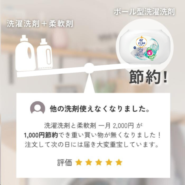 アフューム 柔軟剤入り洗剤 少量 詰め替え6粒 リリー 百合 アンバーの