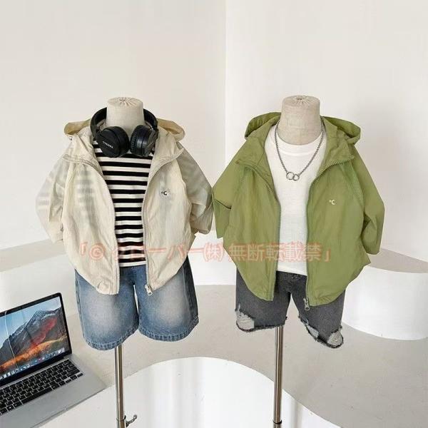 ウィンドブレーカー キッズ ジュニア ベビー 男の子 ジャケット ジャンパー クローバー株式会社 アウター 子供服 マウンテンパーカー