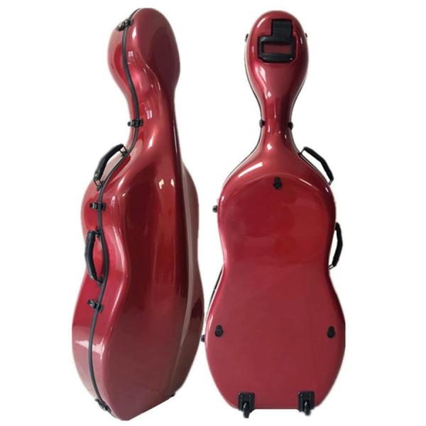 セロケースチェロ ケース、4/4 チェロ ハード ケース、超軽量カーボン