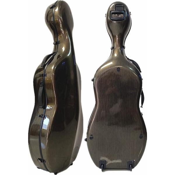 セロケースチェロ ケース、4/4 チェロ ハード ケース、超軽量カーボン
