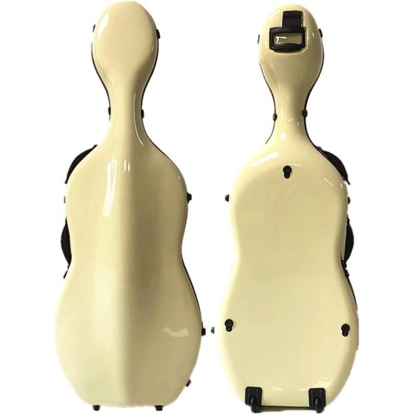 4/4チェロケース セロケースチェロ ケース、4/4 チェロ ハード ケース、超軽量カーボン