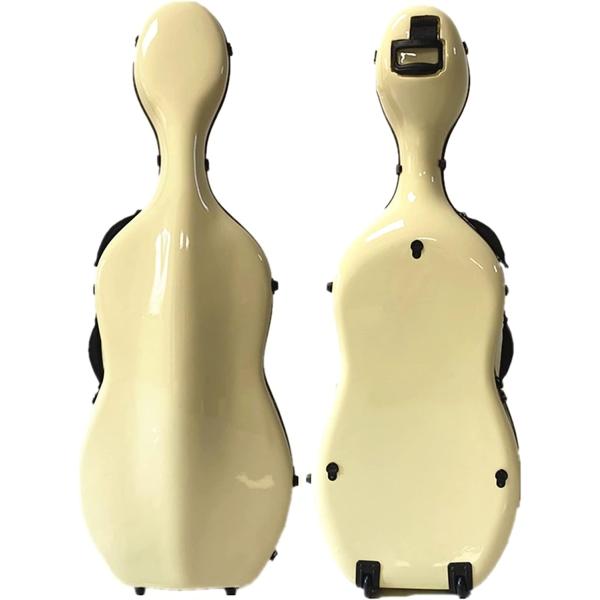 【専用】チェロ4/4用　ハードケース　未使用　白　軽量 専用】チェロ4/4用 ハードケース 未使用 白 軽量 専用】チェロ4/4用