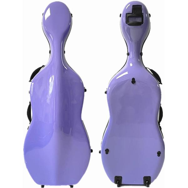 セロケースチェロ ケース、4/4 チェロ ハード ケース、超軽量カーボン