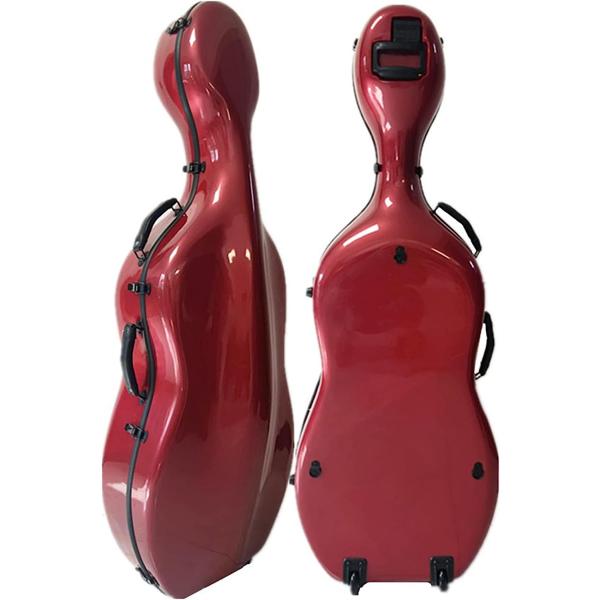 チェロのハードケース 1/4～1/2サイズ調整可能 超軽い 希少な自家用 Amazon.co.jp: チェロケース、4/4チェロハードケース、超軽量カーボン