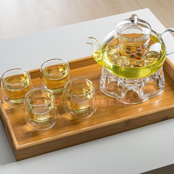 茶器セットガラスポットティーポットティーカップ耐熱透明急須水出し茶