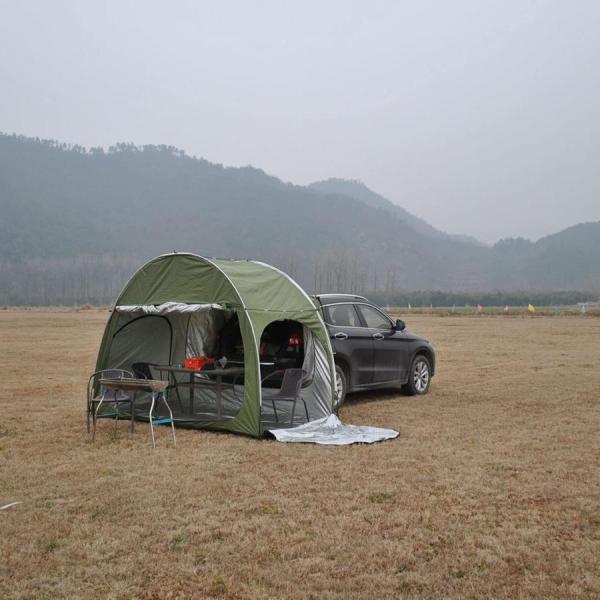 防災対策車中泊テントトランクテントキャンプ 日よけ 防水?UV機能
