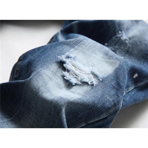 ジーンズ デニムパンツ メンズ ブルーデニム スキニーデニムパンツ