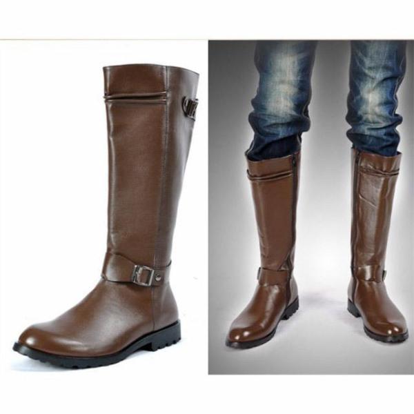 バイクブーツ 革ブーツ ロングブーツ メンズシューズ 冬 ライディング