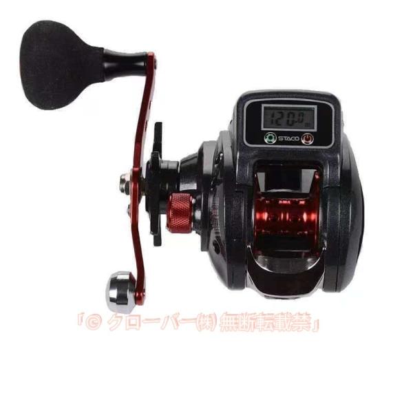 ラインカウンター デジタル 釣り ベイトリール ベイトキャスティング