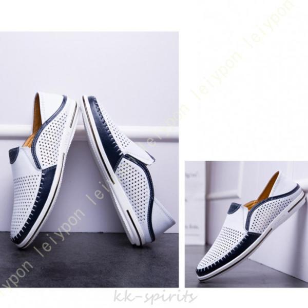 デッキシューズ メンズ 黒 小さいサイズ カッコいい おしゃれ