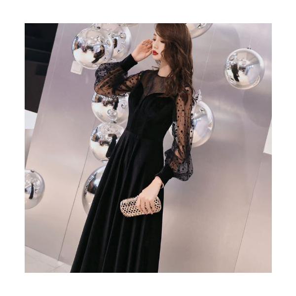 演奏会用ドレス ロングドレス 母親 結婚式 ドレス 大人 ピアノ クローバー株式会社 発表会 袖付き パーティードレス ロング ベルベット お呼ばれドレス 結婚式のワンピース Aライン 演奏会用ドレス ロングドレス 母親 結婚式 ドレス 大人 ピアノ