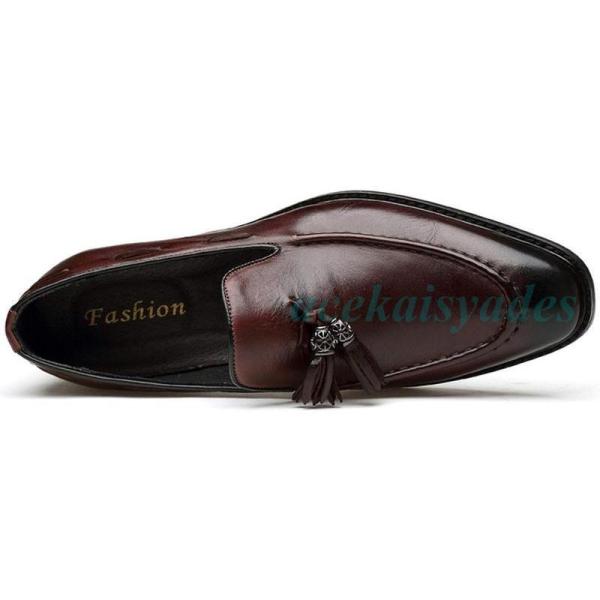 メンズ タッセルローファー ビジネスシューズ メンズ 本革 手作り 紳士靴 クローバー株式会社 革靴 スクエアトゥ スリッポン キルト 冠婚葬祭 ドライビング メンズ タッセルローファー ビジネスシューズ メンズ 本革 手作り 紳士