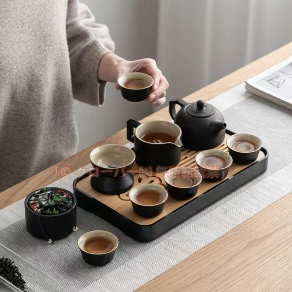 中国茶器セット 湯呑み6個 急須2個 本格茶入れ 箱あり可能楽天市場 