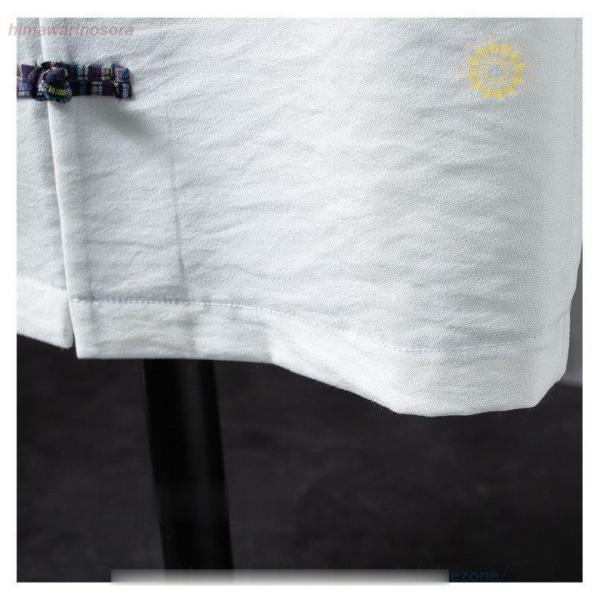 セットアップ メンズ 夏 ジャージ 上下セット リネン 開襟シャツ