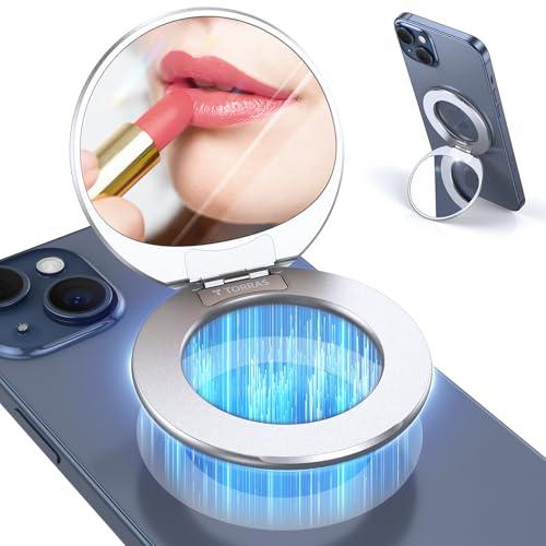 TORRAS ミラースタンド スマホスタンドにもなるコンパクトミラー MagSafe対応 携帯便利 マグネット 携帯スタンド 折り畳み 薄型 手の通販は 5,178円