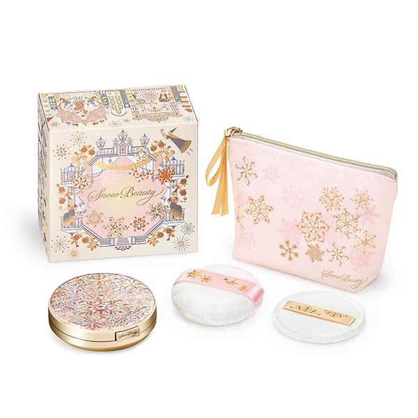 スノービューティー Snow Beauty ブライトニング スキンケアパウダー おしろい ・ フェイスパウダー・医薬部外品フローラルアロマの香り_1