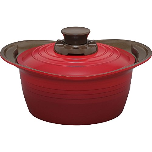 無加水鍋 20cm MKSS-P20 レッド