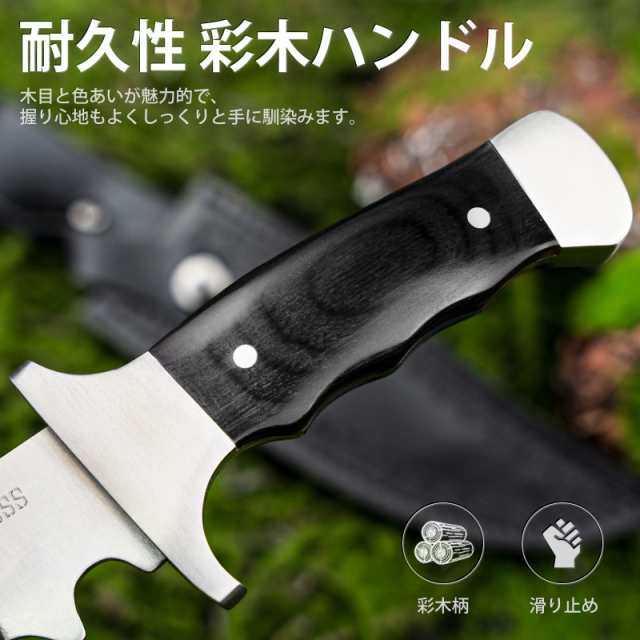 Amazon | HUAAO カランビットナイフ 小型ナイフ 440Cステンレス