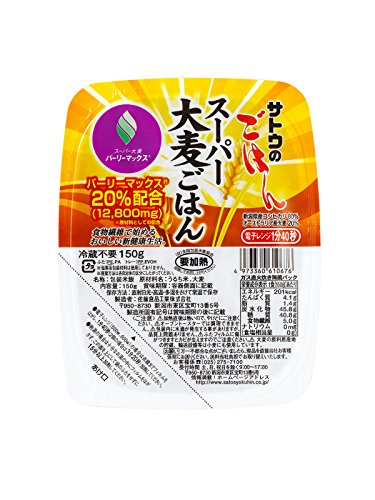 まとめ買い  佐藤食品工業 サトウのごはん　スーパー大麦ごはん 150g×24個の通販は
