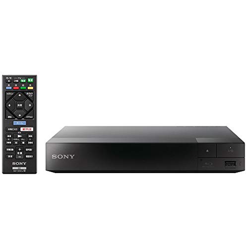 ソニー ブルーレイプレーヤー/DVDプレーヤー コンパクト スタンダードモデル BDP-S1500 ブラック 230mm×39mm×194mm幅